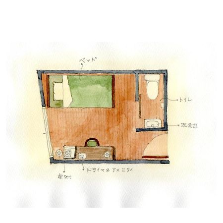 Chiyoda Inn Tokyo prefektur Exteriör bild